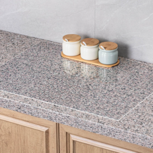 Clear Non Slip Silicone Countertop Protector for Kitchen and Table Use