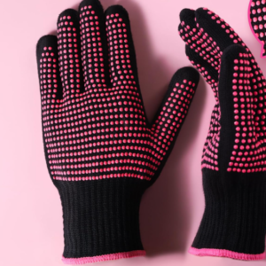 Heat Proof Silicone Gloves for Hair Styling and Heat Protection
