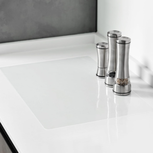Clear Silicone Countertop Protector Mat with Non Slip Heat Resistant Surface