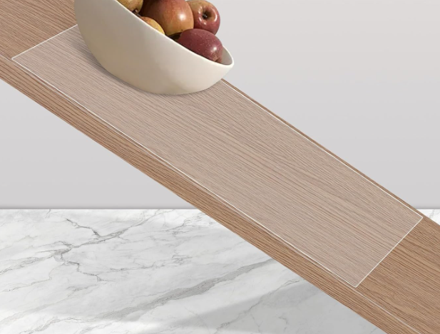 Clear Silicone Countertop Protector Mat with Non Slip Heat Resistant Surface - Image 2