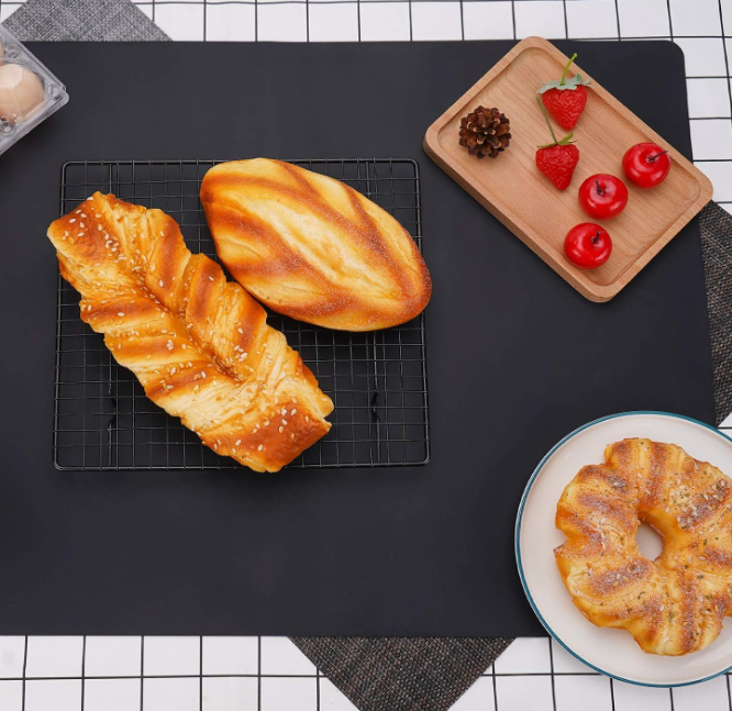Thick Silicone Kitchen Counter Mat with Non Slip Heat Resistant Surface - Image 2